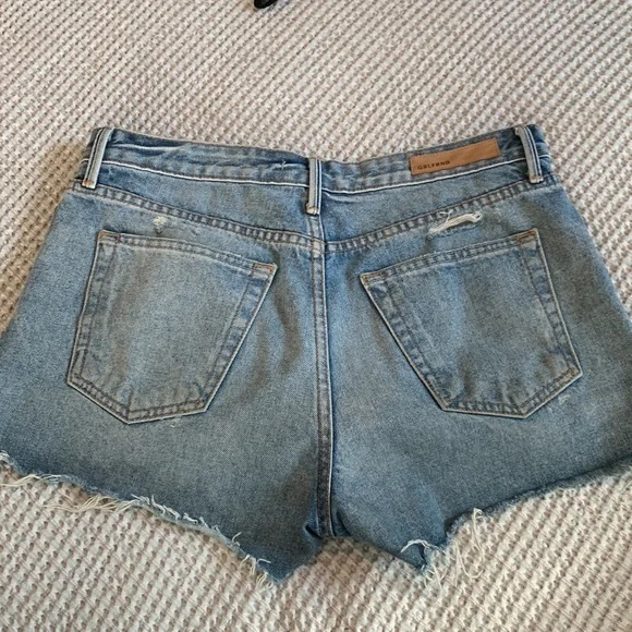 GRLFRND Dovima Distressed Denim Shorts - Picture 5 of 8